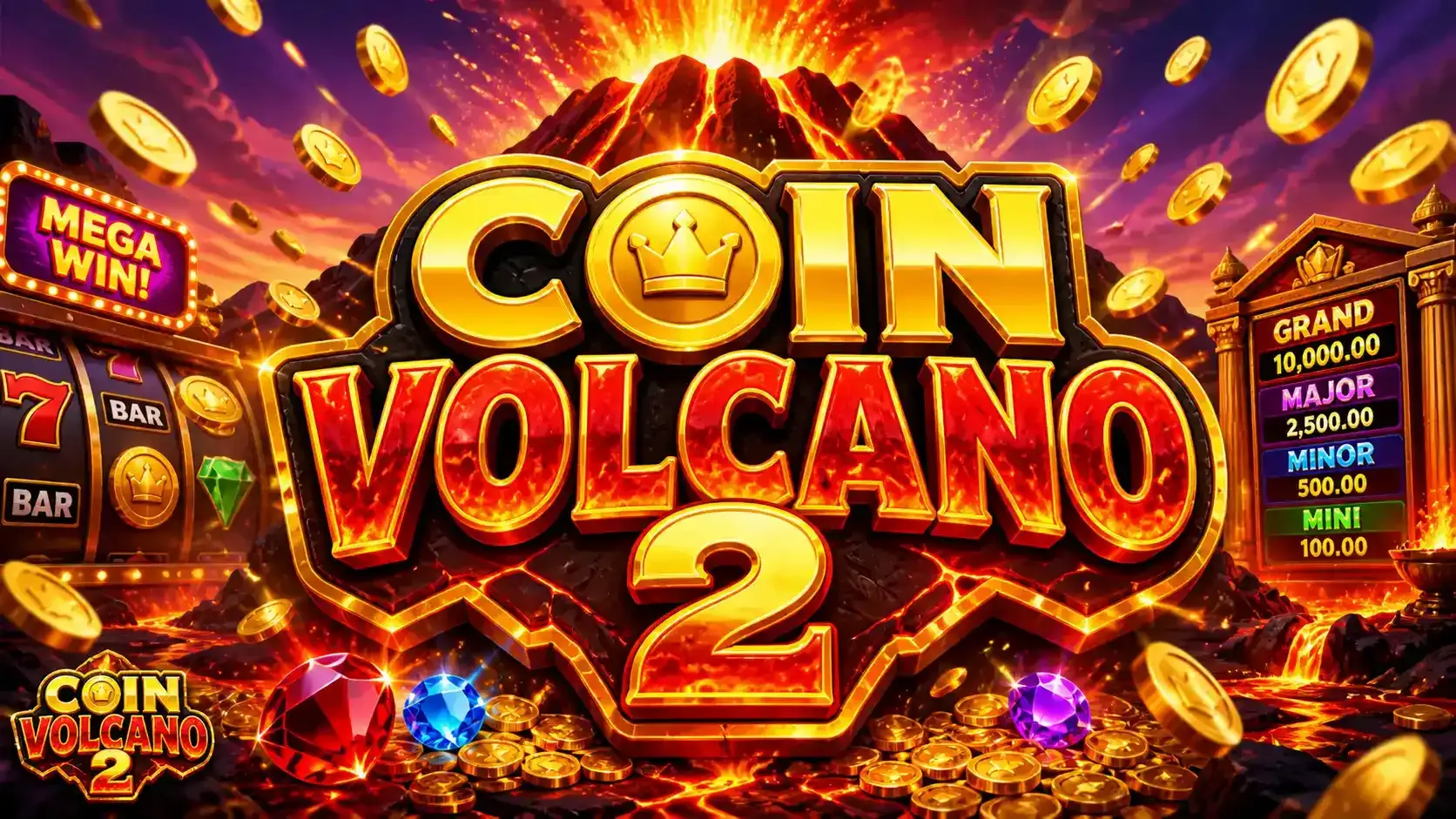 Coin Volcano স্লটে বিশেষ অফার