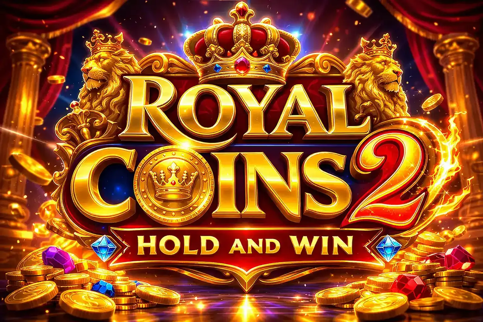 Royal Coins 2 স্লটে নির্বাচিত প্রোমো